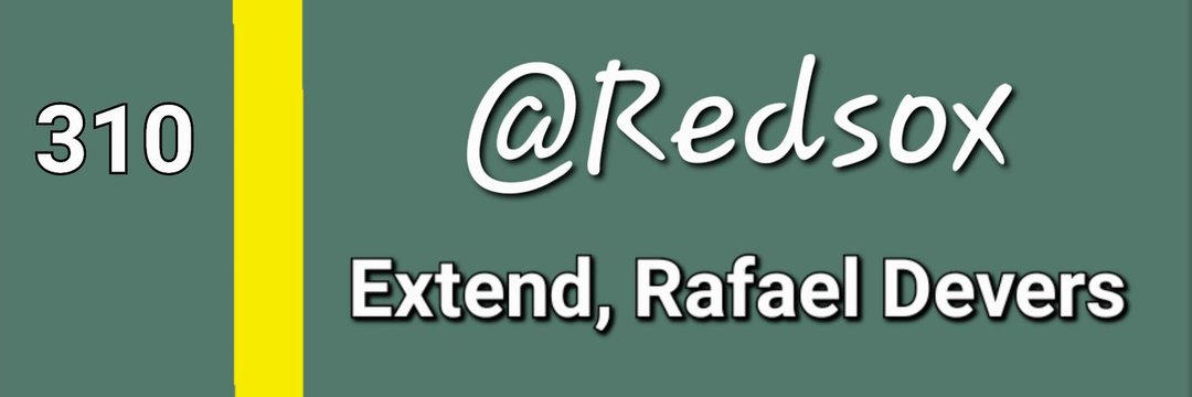 ScrantonRedSox's tweet photo. This Rafael Devers news has me feeling some type of way. They can't let another homegrown talent leave this organization. John Henry and Chaim need to put their best offer on the table and get it done yesterday. If not entertain trade offers ๐คฎ
#Redsox #DirtyWater #ExtendDevers https://t.co/tBzwKQmLql