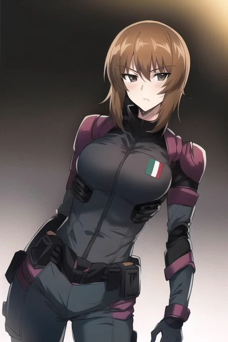 #NovelAI タクティカルまほさん!(o'罒`o) 