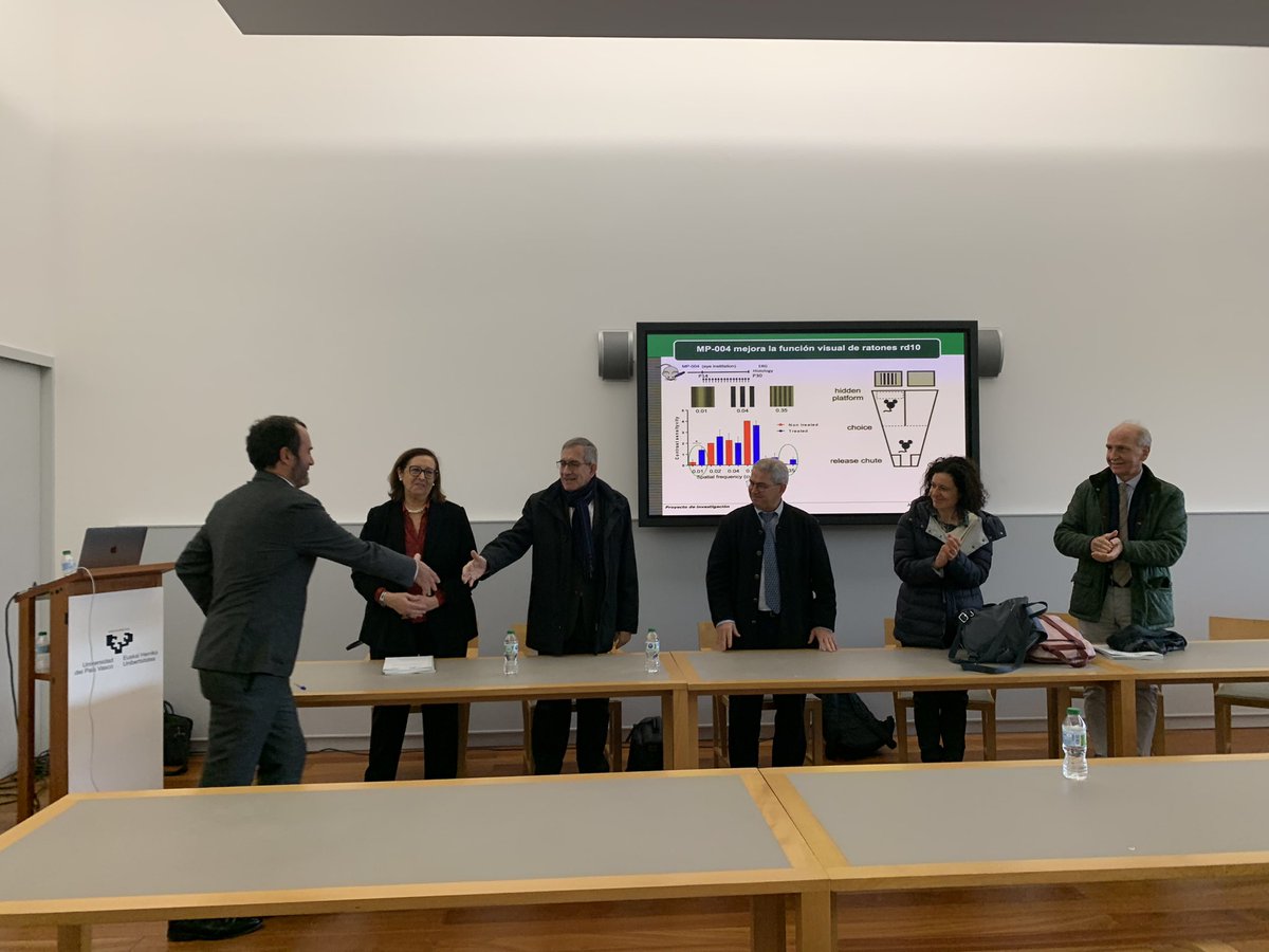 ainara_vallejo's tweet photo. Congratulations, Javier Ruiz-Ederra on your Permanent Research position @upvehu !!! Wonderful presentation and sooooo deserved!! Really proud of you!! https://t.co/gix13sNThP