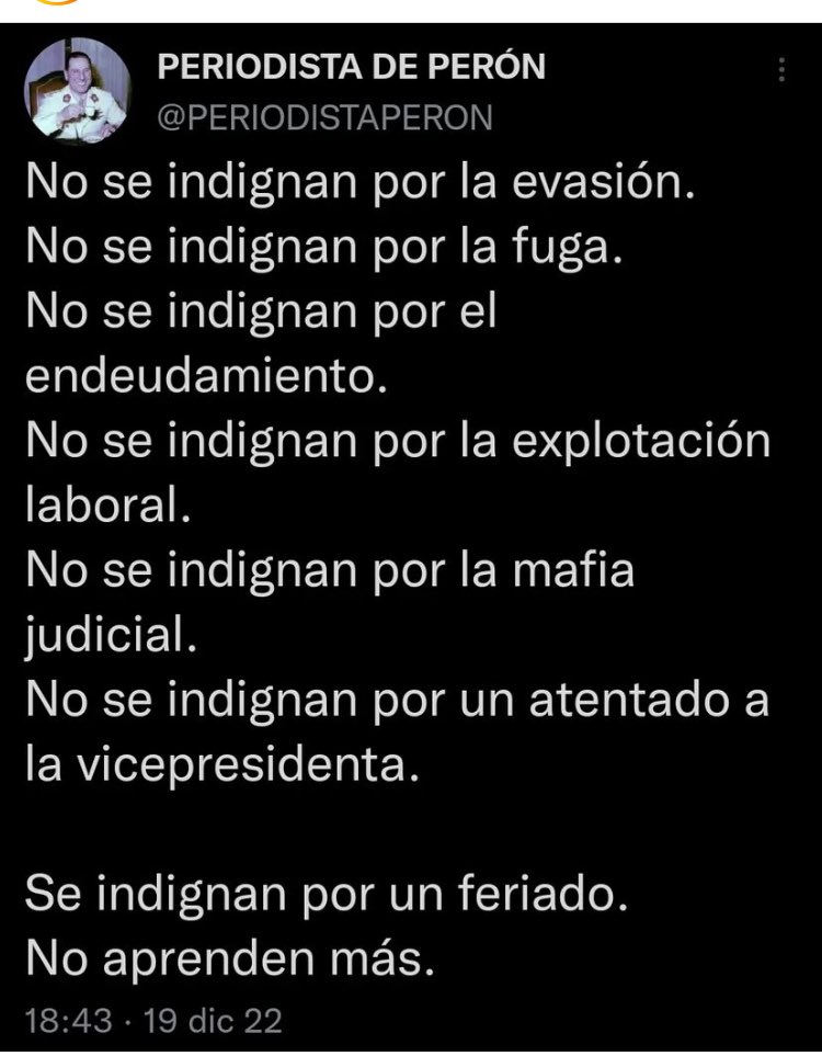 Pero ven que tiene razón Messi!! Anda pa allá bobo!