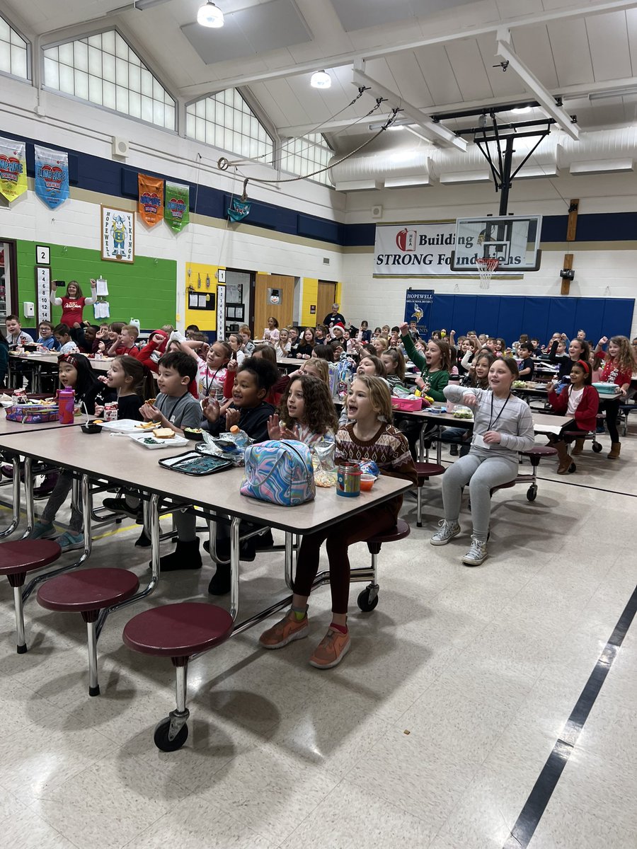 Mr. Gino returned to <a href="/MRElem/">Margaret Ross Elementary</a> today and I’ve never seen the kids so HAPPY! #VikingPRIDE #dominicthedonkey