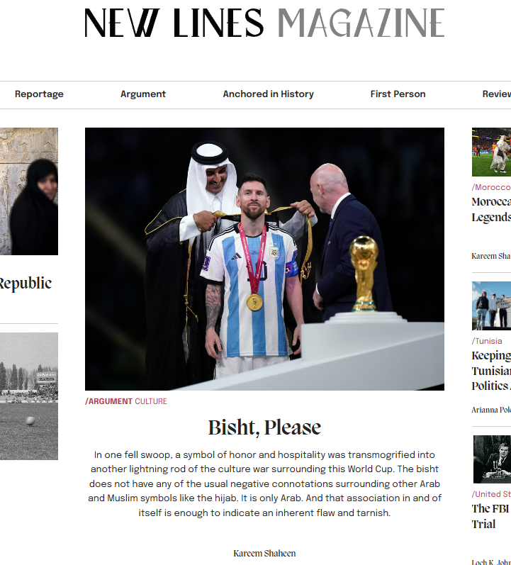 DannyPostel's tweet photo. Genius headline by my colleague @Ola_Salem on the @newlinesmag home page

https://t.co/NzyBgBN73L

Succinct, cogent breakdown of ‘Bishtgate’ by my @newlinesmag colleague @kshaheen

https://t.co/n3iNEASD0B

#BishtPlease https://t.co/njttSgQgOD