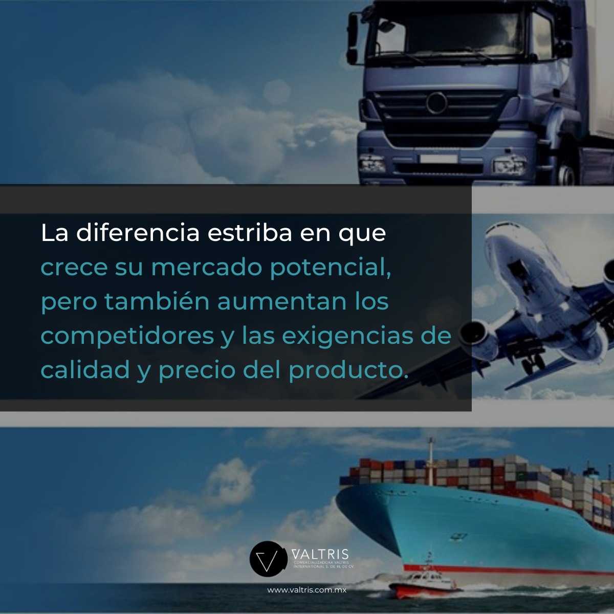 Valtris1's tweet photo. #SomosValtris #TuEquipodeTrabajo. #ImportayExporta https://t.co/VRV9vZQOEm