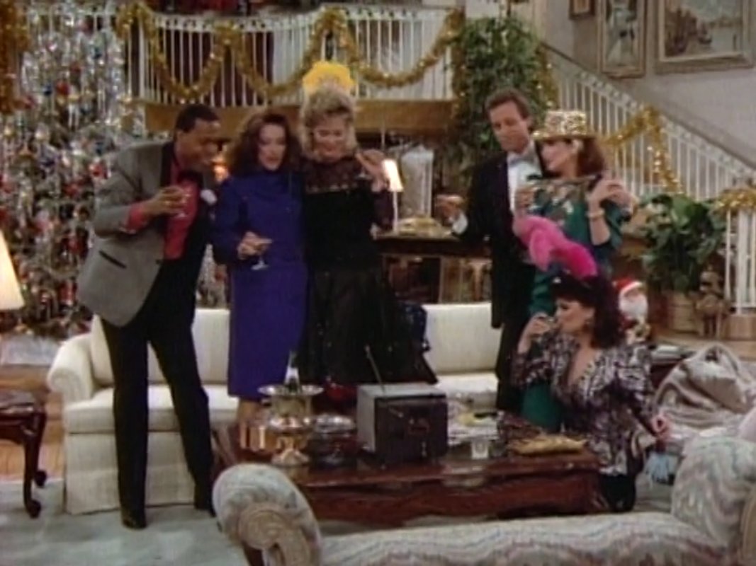 cinemabooknerd's tweet photo. DESIGNING WOMEN, Season 1 Episode 11: "New Year's Daze" https://t.co/yn9McOGPsV