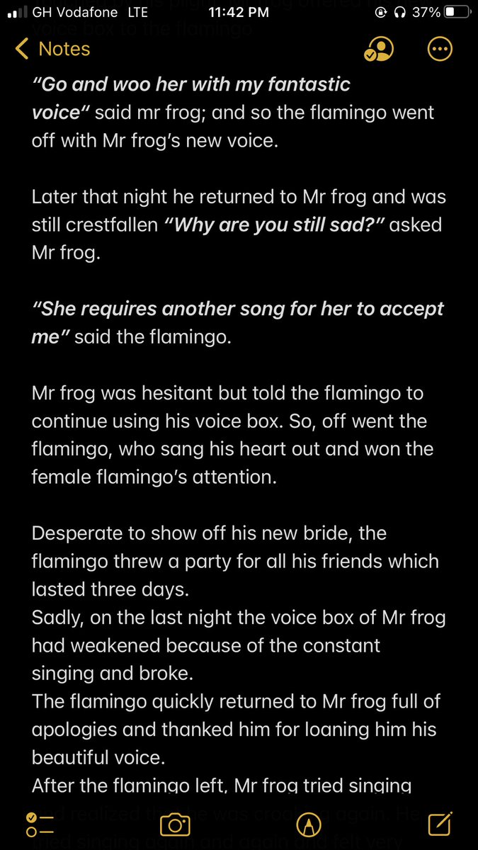 NaaStory's tweet photo. The frog’s last song part 2 https://t.co/FoXUy0ZLto