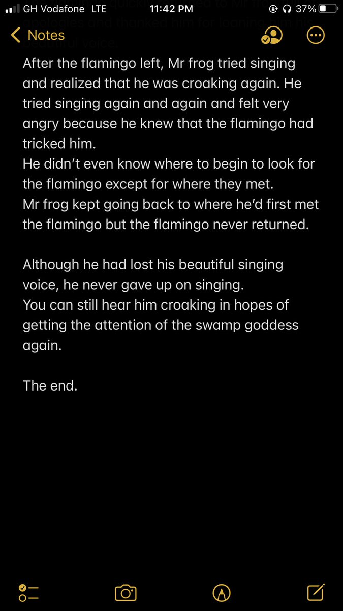 NaaStory's tweet photo. The frog’s last song final part https://t.co/oDx1aqoCpL