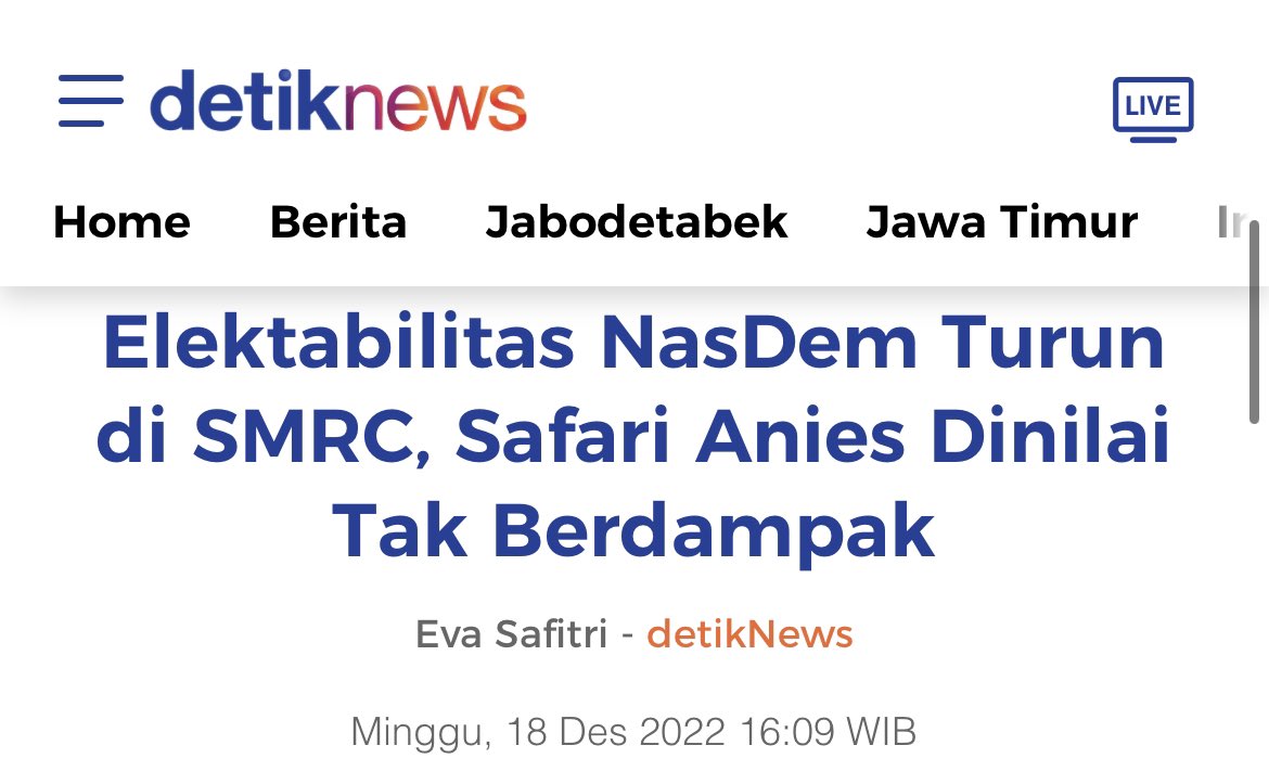 ProboAnjar's tweet photo. @ebe_ganzo Dia ngomong gitu krena nasdem nyungsep......

Jalan satu2nya nempel JKW lagi....naikin suaranya
😛😛😛 https://t.co/r9nrTthNAC