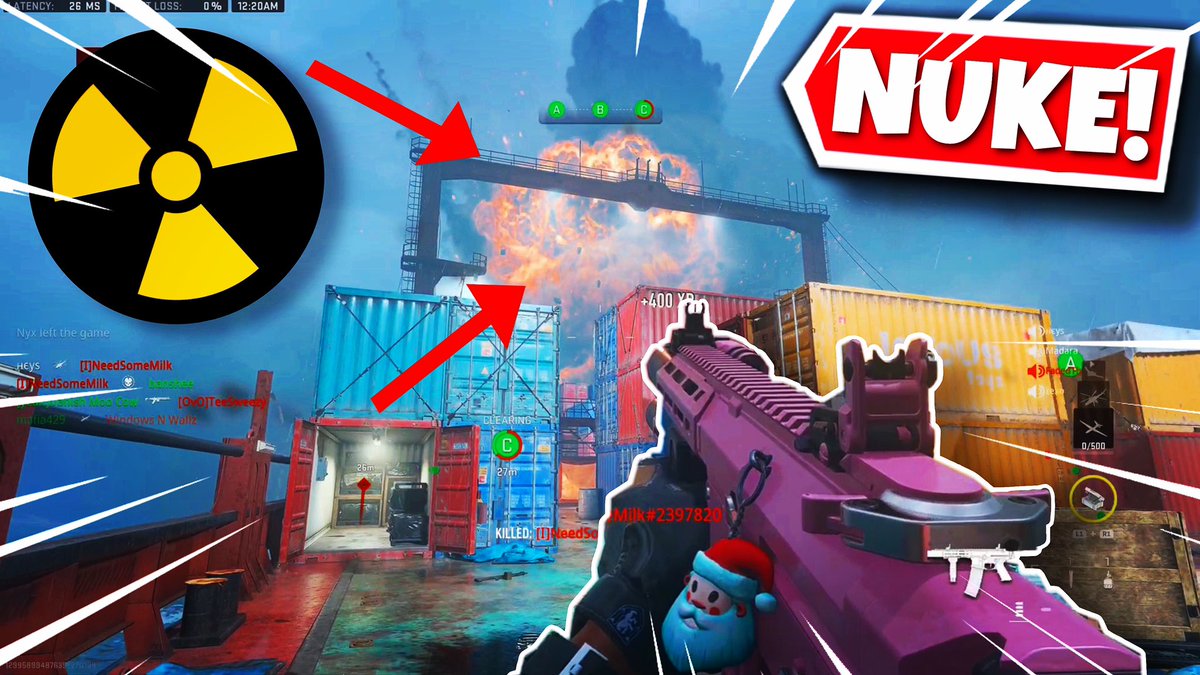 Heeyys_'s tweet photo. GOT A NUKE WITH AN UNRELEASED TRACER ROUNDS. GO CHECK IT OUT🚨🚨🚨🚨
#modernwarfare
#callofduty
#callofdutynuke https://t.co/1MdgrDcis7