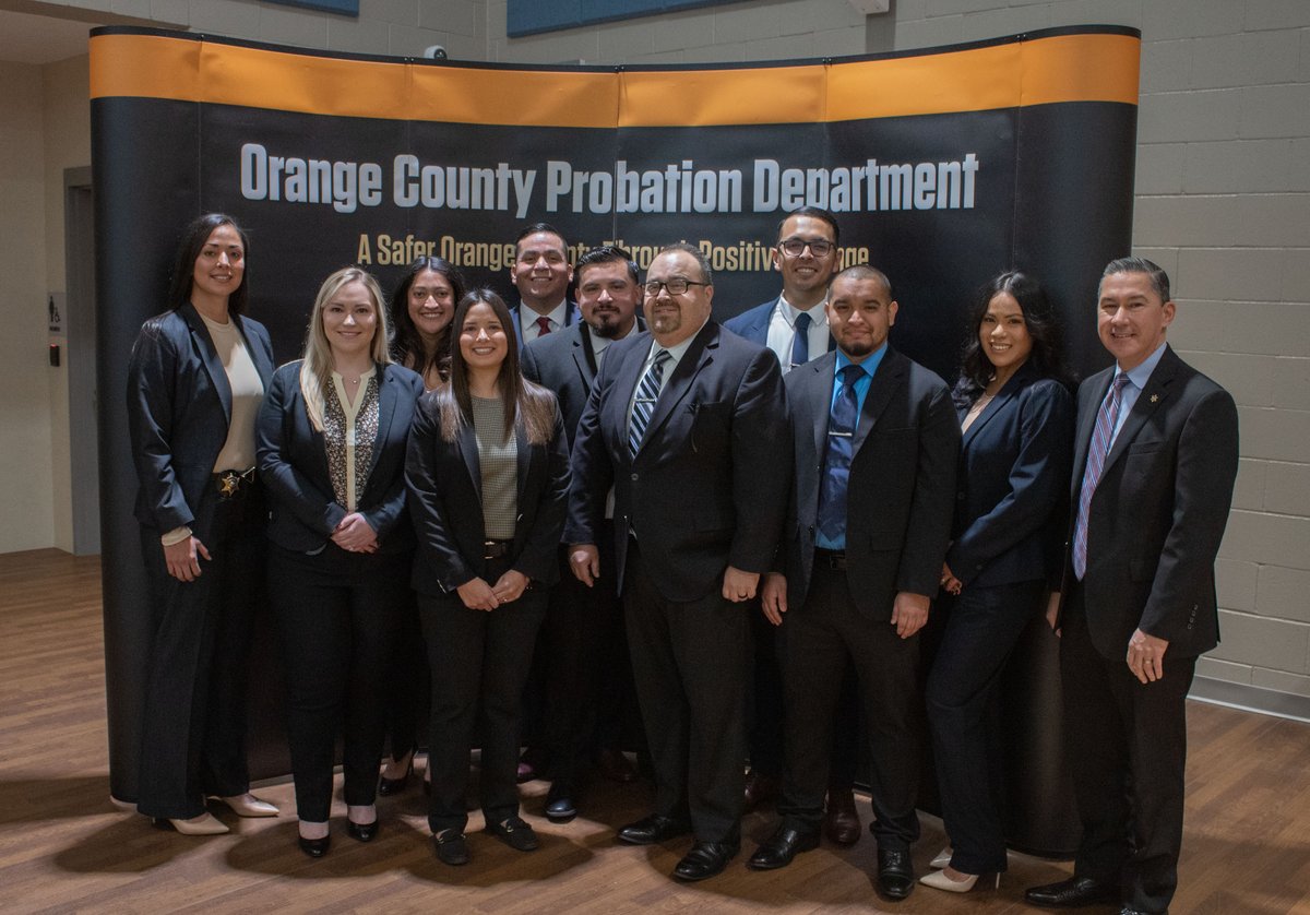 OCProbationDept's tweet photo. Please welcome our newest class of Deputy Probation Officers BPOC #91. This excellent group of candidates have undergone several months of intensive training and are now prepared to begin their new assignments.
#JoinOCP #WeAreOCProbation #DeputyProbationOfficers https://t.co/2nHNaj9aRP