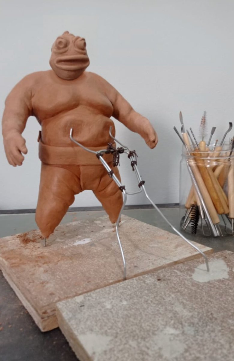 Tizarrr's tweet photo. The latest update of the nft physical build process, after almost two months, is starting to get closer to the original design.
#pepe #pepeNFTs #bitcoin #CounterpartyXCP https://t.co/b0A8PKFCSd