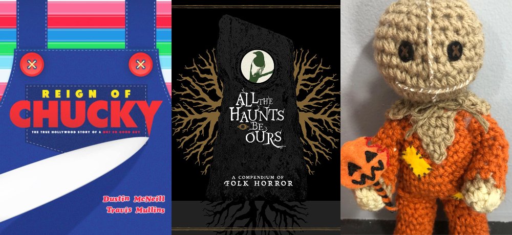 DailyDeadNews's tweet photo. Doing some last-minute holiday shopping for the horror lover in your life? Check out @thehorrorchick’s 2022 Holiday Gift Guide, featuring @SeverinFilms, @harkerpress, @Travis_Mullins_, @thestitchkeeper, @GhostGirlGrtngs, @messeduppuzzles, and more!

https://t.co/spUtXOQ4rB https://t.co/svj3coMO0R
