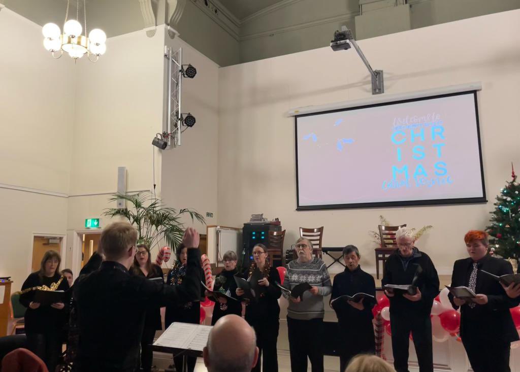 KeeleyMP's tweet photo. Great news that the Carols Service organised by LifeChurch Eccles at Eccles Town Hall raised £690 for our food distribution charity Salford Families in Need Meals Project. 

Thanks to Derek Hughes, @MAPAS1 Community Choir and to Eccles Town Hall for hosting the service #eccles https://t.co/AzzzCkCDQc