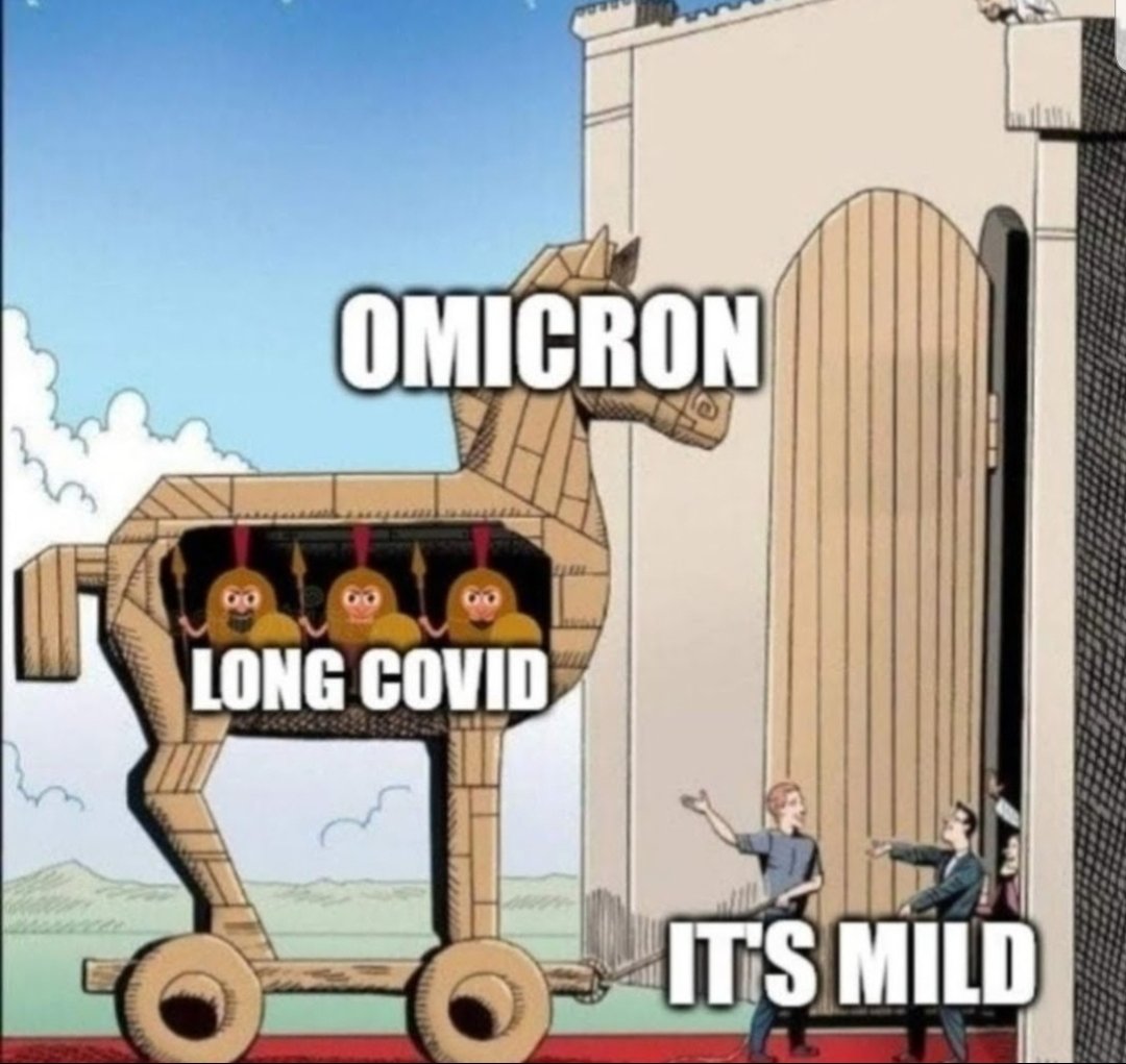 TaNaishaJ's tweet photo. Great insight from @oliver_phil and Jessica Wilfdire on what is really going on with the dominant #fatalistic #narrative around #COVID19...

#SARSCoV2 #CovidIsNotOver the #Omicron variant soup is a stealth disabler and/or #killer https://t.co/p4yyU7o36F