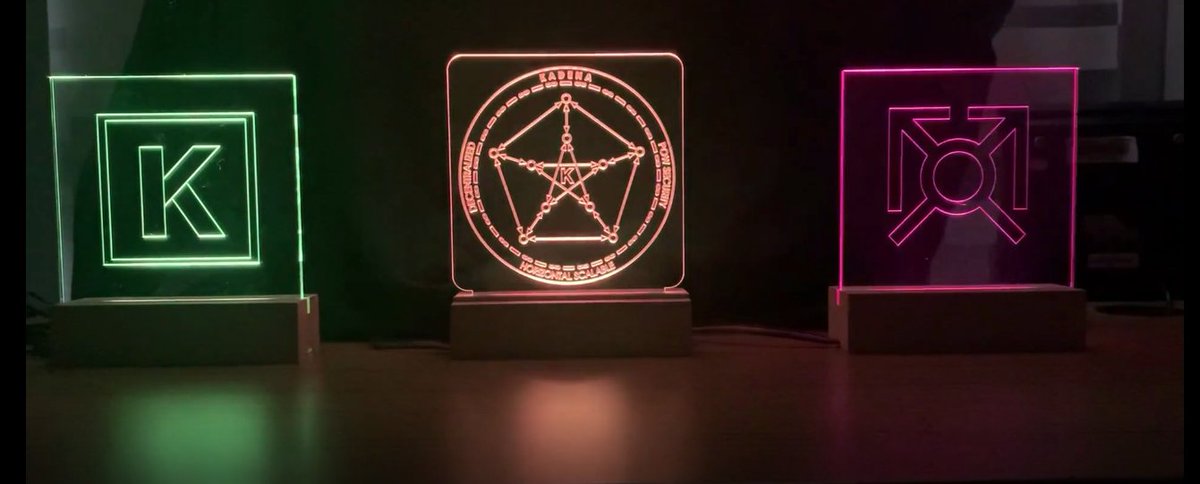 We've added <a href="/AlterVibeEgo/">GP ⛓ 🕸</a> famous $KDA light fixtures to our store! 

Limited quantity, only 3 of each light! Order now:
blockminingusa.com/products/kaden…