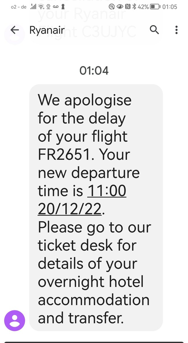 <a href="/Ryanair/">Ryanair</a> So at 1am you tell us to ask the ticket desk for hotel. Surprise... No one is at the desk! They have not been there all evening. Shambolic!