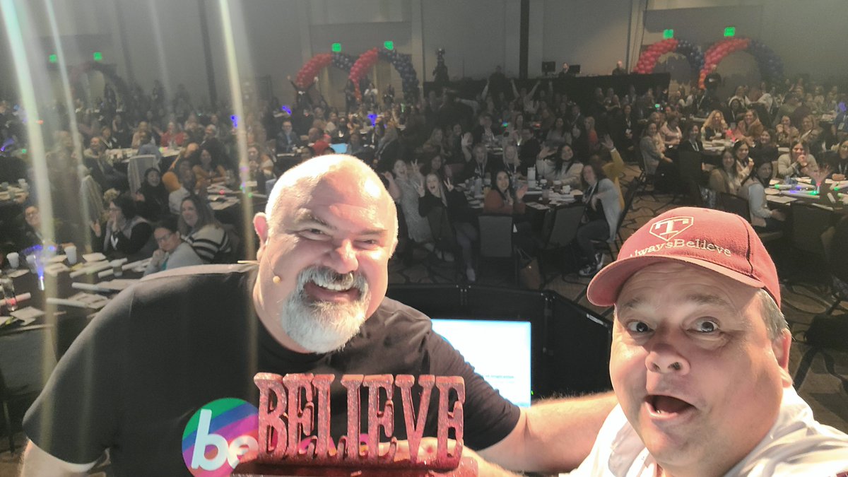 Toups_J's tweet image. A1 On 11.30.22 I was part of the @lead4ward #think2022 conference. I was able to connect with over 1000 educators from over 100 TX school districts. The theme of the conference was BELIEVE and the #AlwaysBelieve theme that I use to impact my kids spread! #rethink_learning