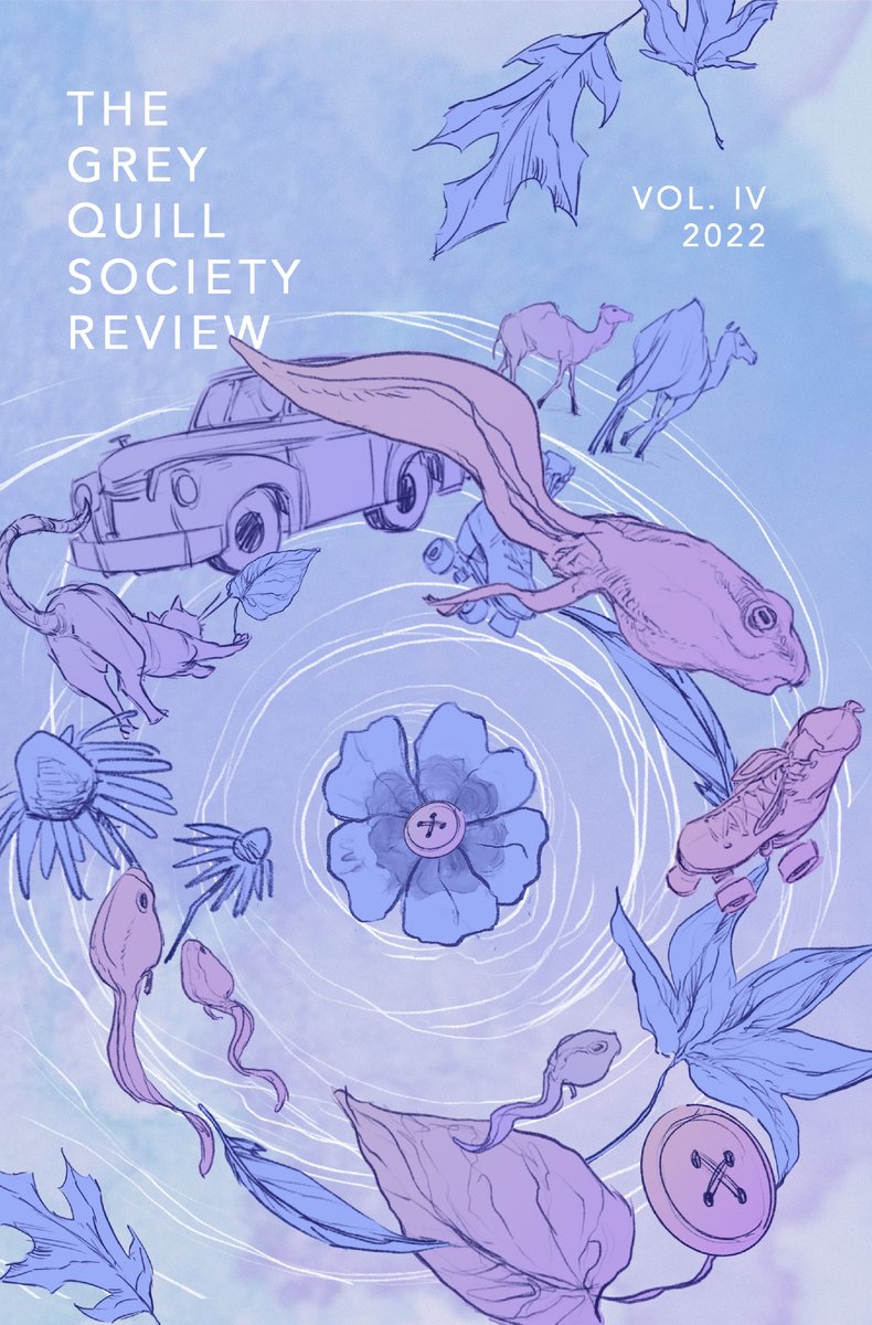 It's here! The new collection from The #GreyQuillSociety, our writing group of residents &amp; volunteers, is available now. Featuring wonderful prose, poetry, &amp; a stunning new cover designed by <a href="/looseyliu/">Kathy J. Liu 👁️🐽👁️</a>, it's the perfect gift for any readers in your life. amzn.to/3jj0mE7