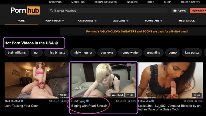 Big #Thanks to @Pornhub for the most #excellent front page real estate! #edging #adultsonly https://t<a href="/tag/thanks"class="tags">#Thanks</a><a class="tags" href="/tag/pornhub">@pornhub</a><a href="/tag/excellent"class="tags">#excellent</a><a href="/tag/edging"class="tags"><span>#edging</span></a><a href="/tag/adultsonly"class="tags"><span>#adultsonly</span></a>