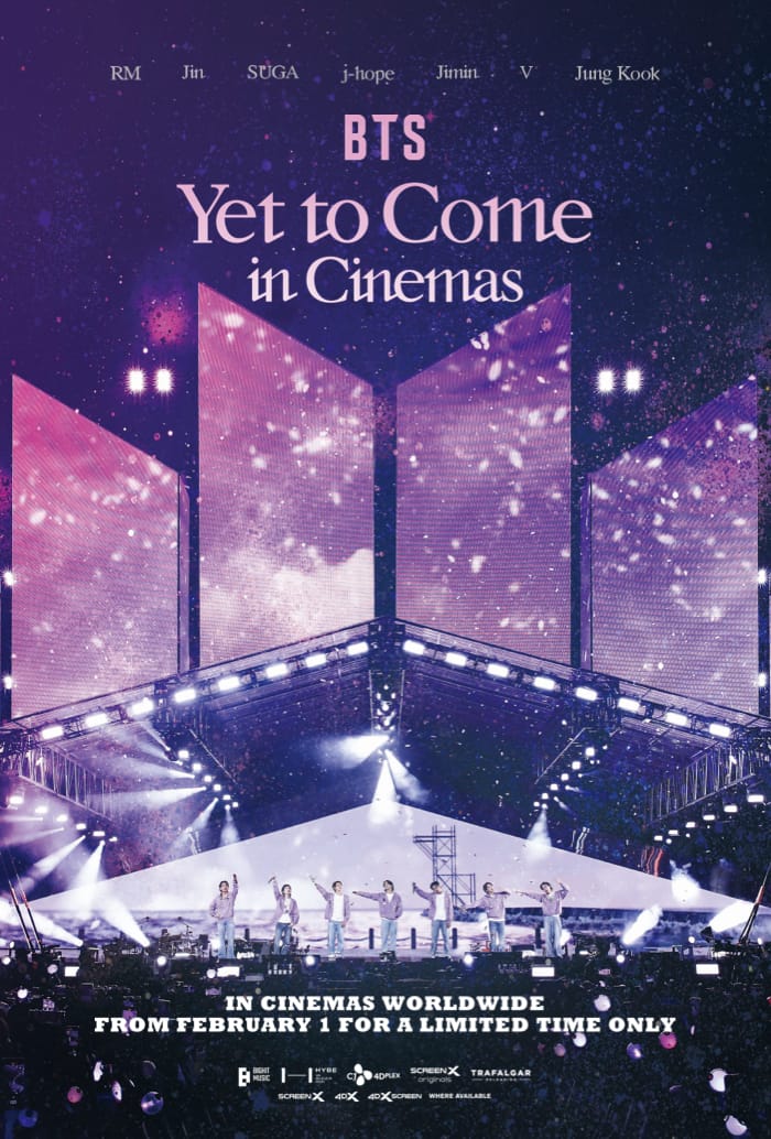 BTS: Yet To Come in Cinemas> the movie tickets are on sale at some