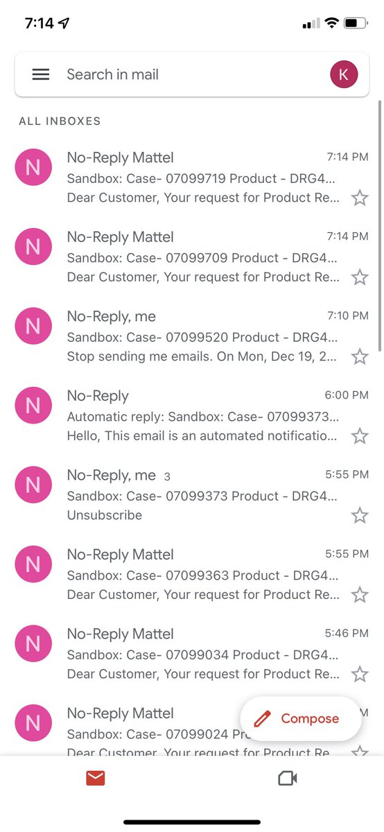 PatrickDibert's tweet photo. @Mattel I’ve gotten over 20 emails from you today for one item. What do I need to do to stop receiving these? https://t.co/O7bSTY20yQ