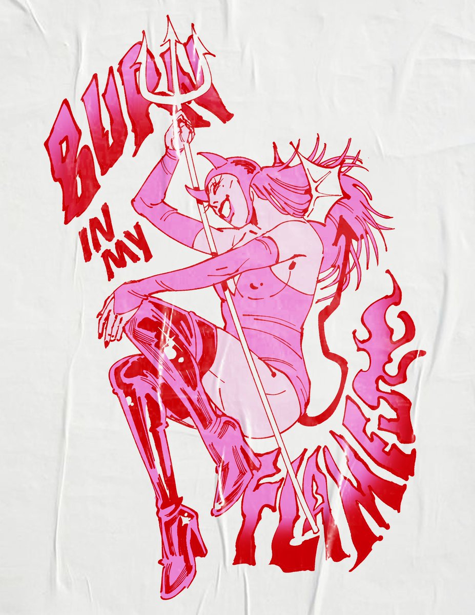 「Burn, Baby, Burn! 」|Roxy 💥のイラスト