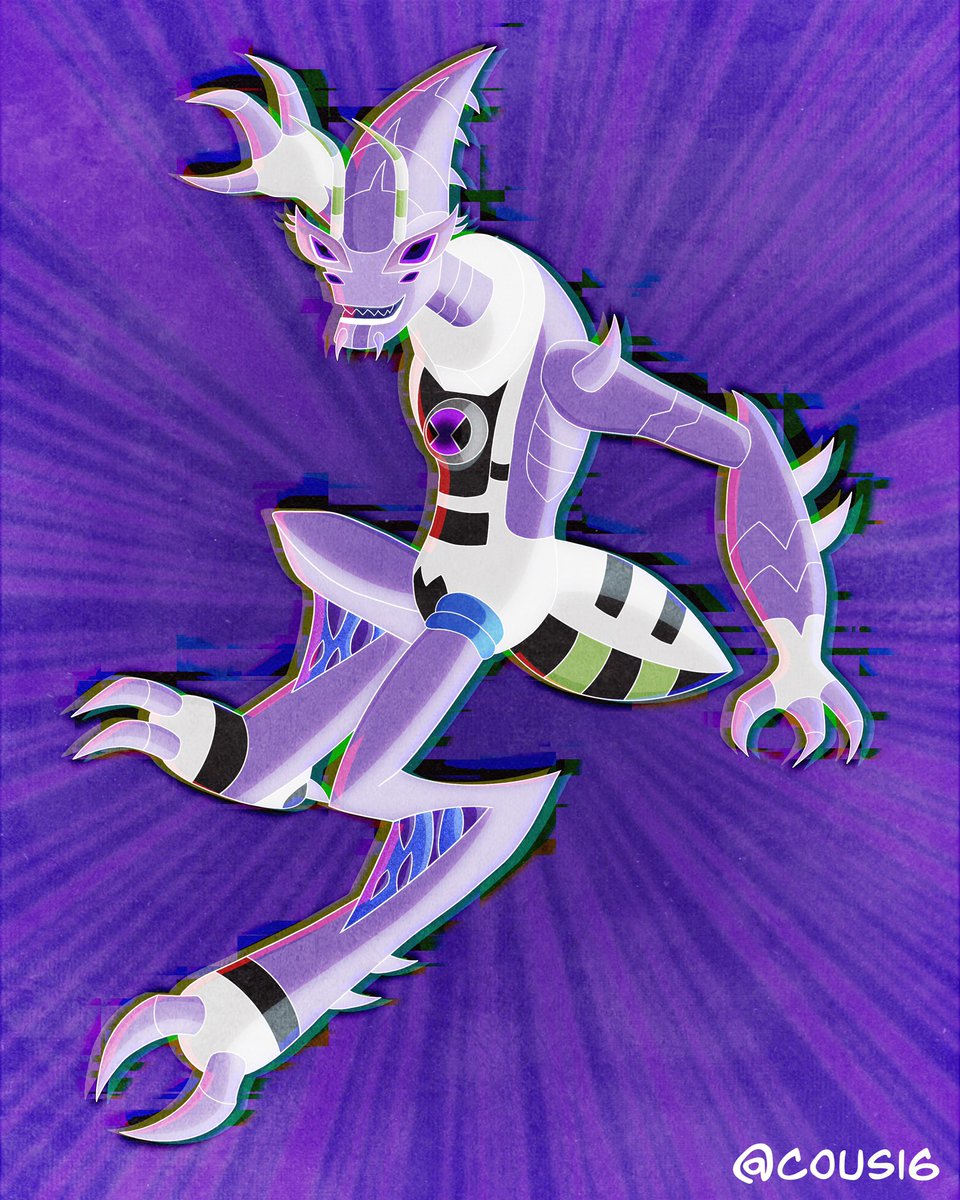 Cous161's tweet photo. CRASHHOPPER 💥🦗

#ArtistOnTwitter #art #artwork #digitalart #illustration #procreate #Ben10 #creaturedesign #alien #crashhopper https://t.co/6MWNuIHwWW