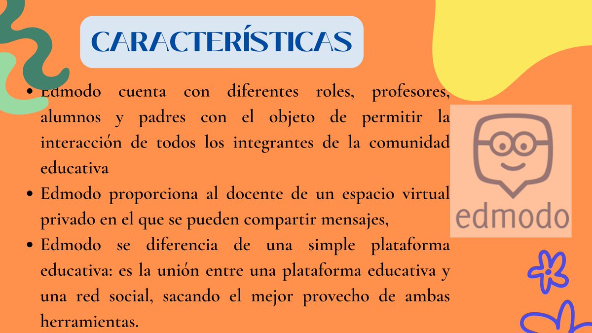 Alison34031687's tweet photo. Conocías sobre la aplicación EDMODO? Aquí te dejo un poco de información que te puede servir 🥰
#EDMODO
#PedagogiadelasCienciasExperimentales #Productos #Multimedia #tic #Ntic #docenteTic #LMS #audiovisuales  #educacion @jorgearmi20  @experimenutmach https://t.co/XxaQl3lie5