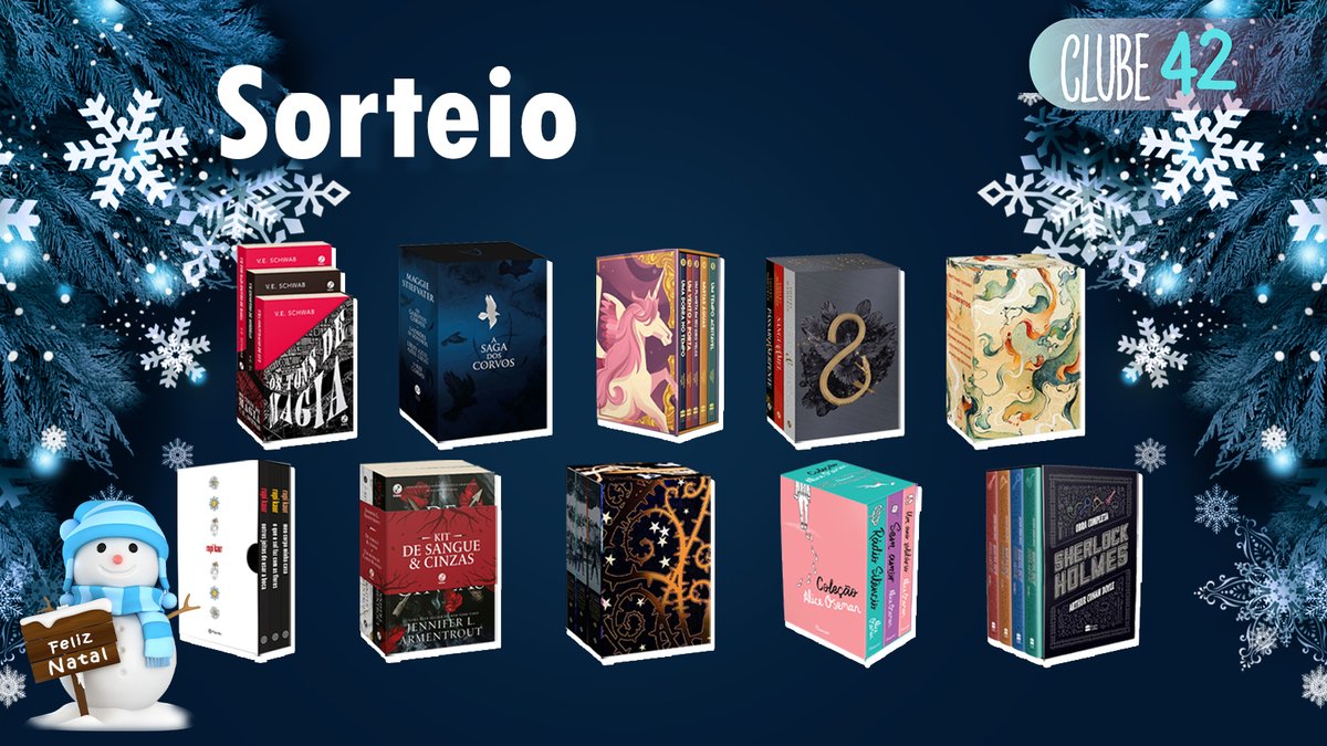 42Clube's tweet photo. 🎄Sorteio Especial de Natal

🏆Valendo 1 dos boxes da seleção ou R$90 em livros!

Regra:
➠Seguir @42Clube
➠ Dar RT sem citar (e pronto!)

Resultado: 25/12!🍀Já sabem o que vão escolher? https://t.co/ApVsg0Ljw8