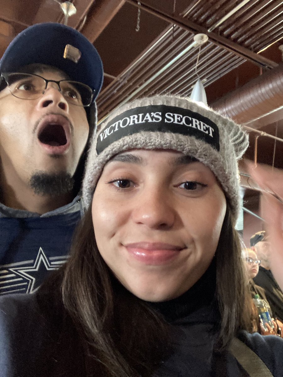 GabbyInJax's tweet photo. So my husband is a lifelong Cowboys fan. For his birthday I got us tickets so he could see them for the first time in 16 years (!!!) obviously it wasn’t the outcome he wanted but it was A PARTY at the bank! I haven’t seen it that crowded before 🤩 https://t.co/pLfF3IGa5a