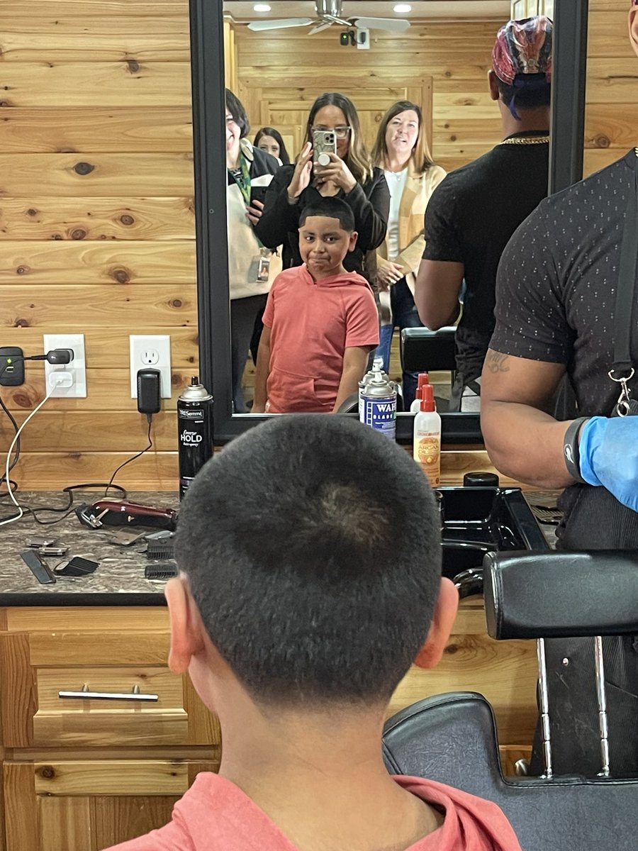 Hard to put into words the impact.  Look good, feel good, do good.  Teaming up with Erin from The Comb Over and Twan fromThe Fade Clinic to send kids off feeling gooooood.  Thanks for teaming up to make this dream a reality.  <a href="/RPS535/">Rochester Public Schools</a> <a href="/RPSGage/">Gage Elementary</a> <a href="/CommSchoolsRoch/">CommSchoolsRoch</a>