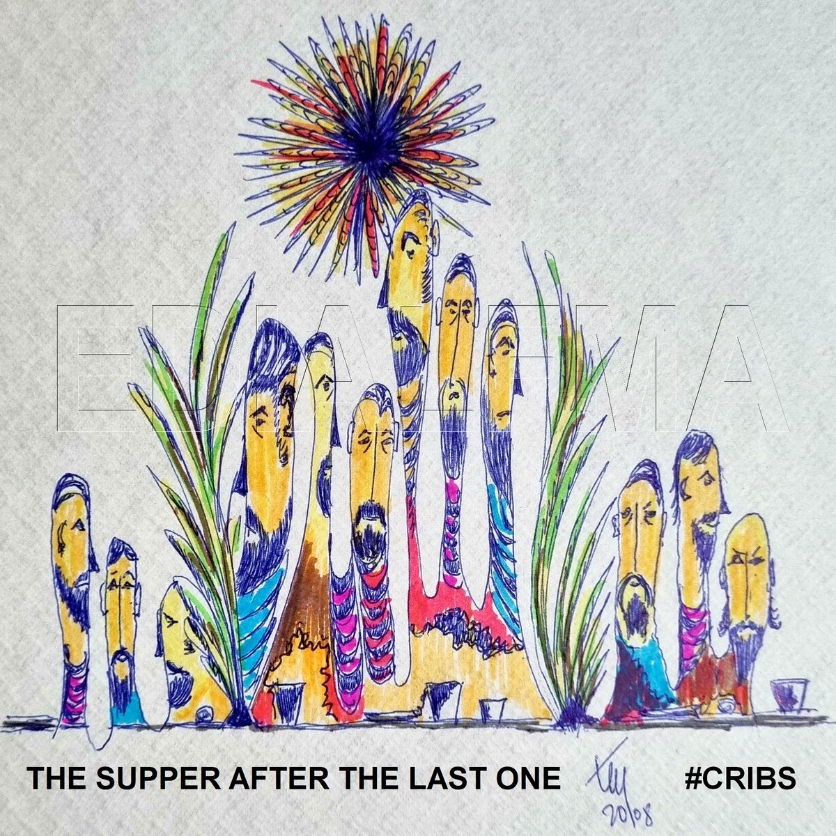 TeraBitcoins's tweet photo. ✨Check out "The Supper After The Last One" 💫 
https://t.co/BwmZPBhL3w 

🎄From #cribs 1/1 #NFTCollection of 13 original hand-draws: https://t.co/EKaGBYwTSh #PolygonNFT 

#Crumpleds, #BingoBreak, #PhotoTransparencies #AtMeetings https://t.co/vKsMhgyFwl