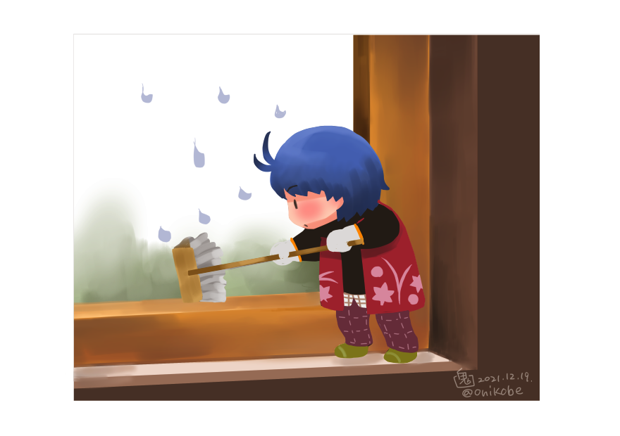 「【冬の東方絵】過去絵ですが久々に東方絵を 」|鬼頭（おにこべ）りんのイラスト