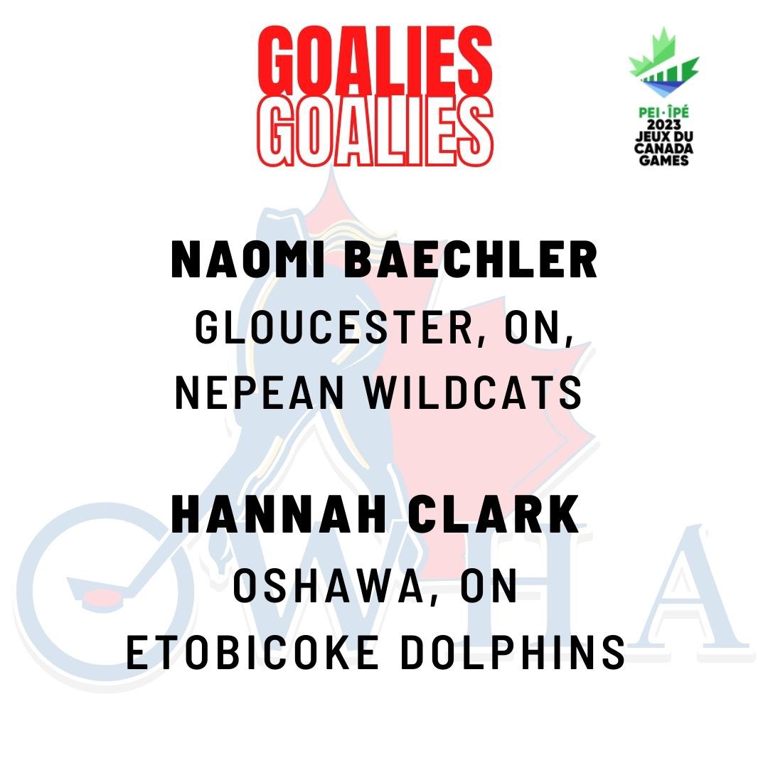 OWHAhockey's tweet photo. The OWHA is proud to announce the roster for the upcoming 2023 Canada Winter Games in Prince Edward Island! Congratulations to all Players and Coaches selected! 👏🏼 https://t.co/LnghaR0MtA