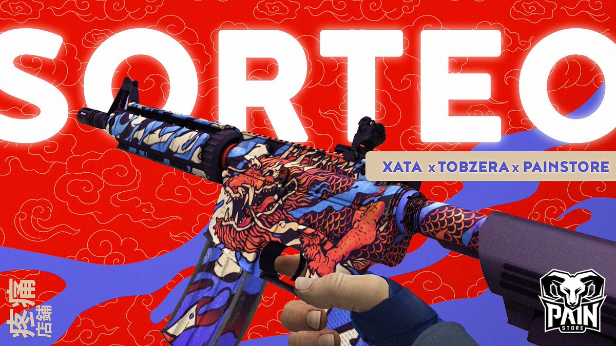 tobzjezking's tweet photo. 🎁CHRISMAS #GIVEAWAY🎅

🔥M4A4 | Dragon King (Field-Tested)🔥

☑️Requisitos:
🔹Seguir a @totito_cardozo 
🔹Seguir a @xatafranco1 
🔹Seguir a @pain_store 

🔹Etiquetar a dos amigos!
🔹Like❤y RT🔁

📅Se sortea el Martes 26/12!

📺 https://t.co/BEfjksaM6H

#BeTheGoat 🐑 https://t.co/ypCkdaivaY
