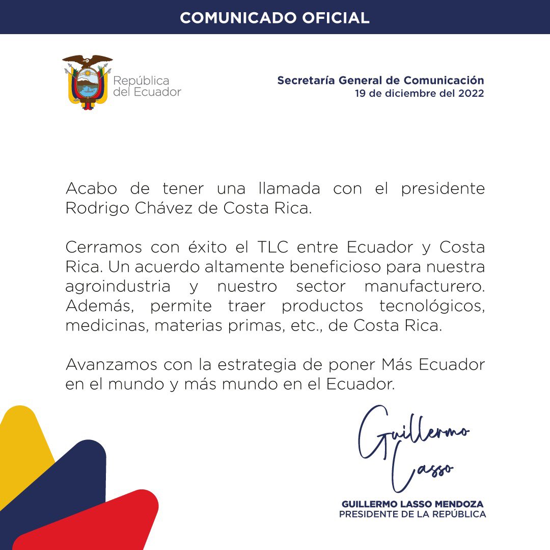 Guillermo Lasso tweet media