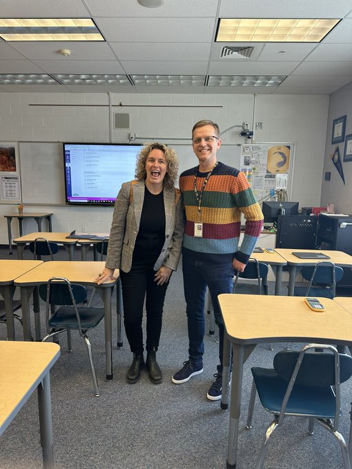 ConnectionHS's tweet photo. Congratulations to one of our amazing math teachers, our very own Mr. Albertsen.  He has been recognized  by USBE as Utah’s December teacher spotlight for excellence in teaching secondary mathematics.   #GraniteConnection #mathrocks #awesometeacher https://t.co/GB4A30FD9f