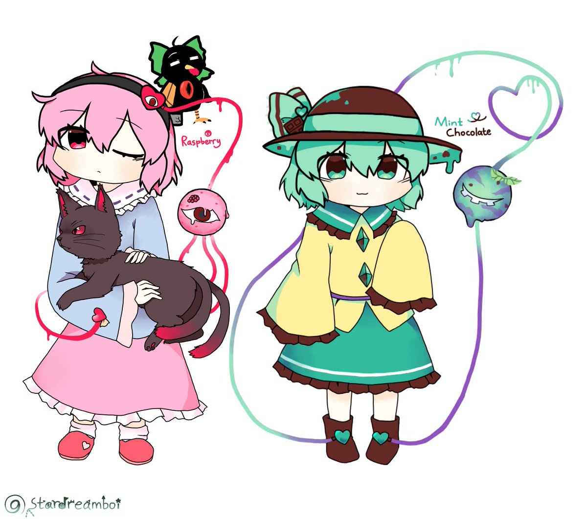stardreamboi's tweet photo. The Komeiji sisters
#東方Project #東方イラスト #touhou https://t.co/n9hgOhXrPY