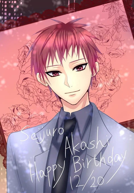 征くんお誕生日おめでとうございます!!゜+.ヽ(≧▽≦)ノ.+゜文字別verです#赤司征十郎生誕祭2022#赤司征十郎誕生祭2022#黒子のバスケ 