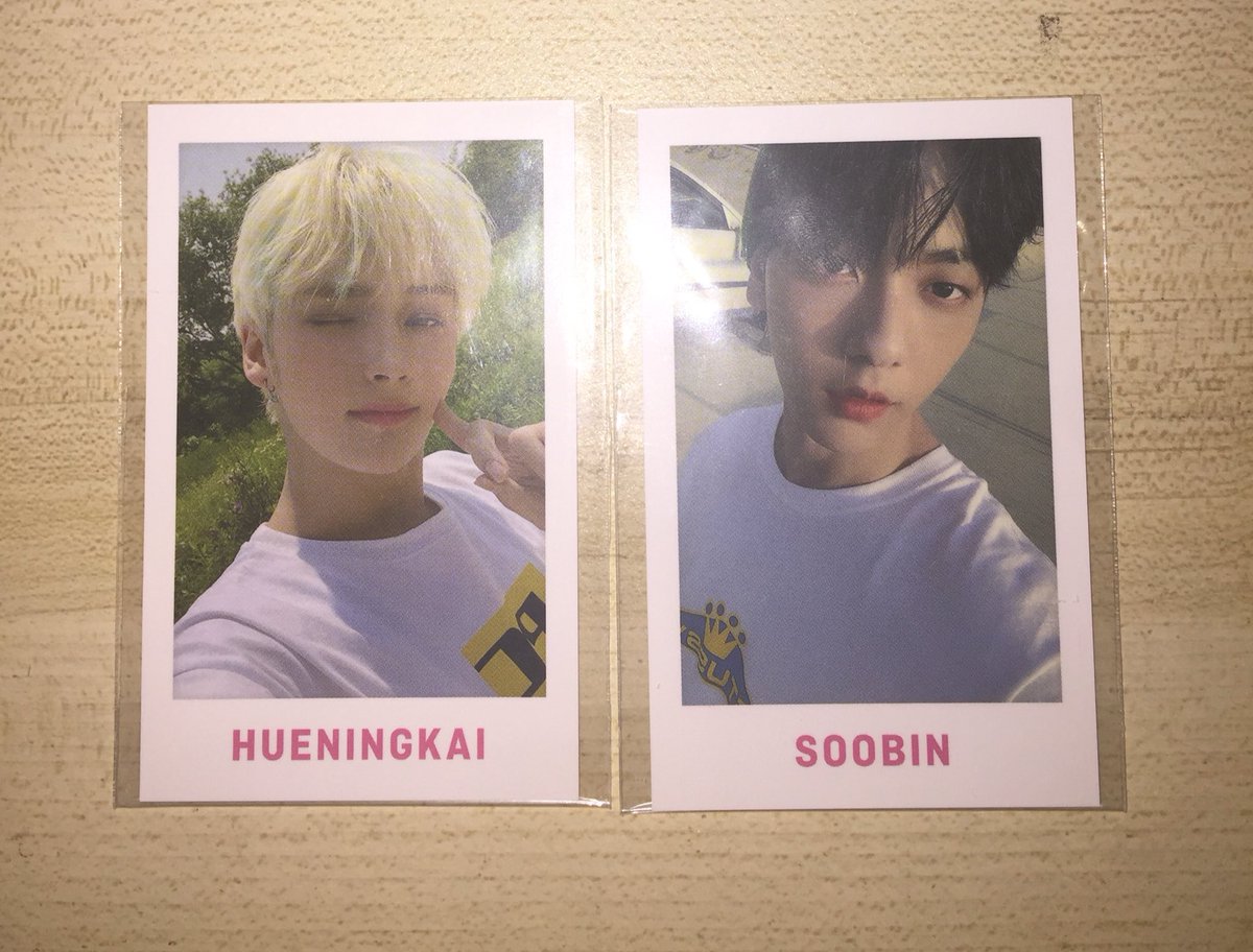 meaplesys_plus's tweet photo. Wts/lfb/wtb/lfs/txt/pc/onhand/ph 

Soobin foe japan pob pc
Hueningkai foe japan pob pc

ONHAND! 
Selling as set 1,500 PHP
PAYO

Tags: txt foe weverse japan pob soobin yeonjun hueningkai beomgyu taehyun pc onhand polariod https://t.co/ydJ1NNQJ2N