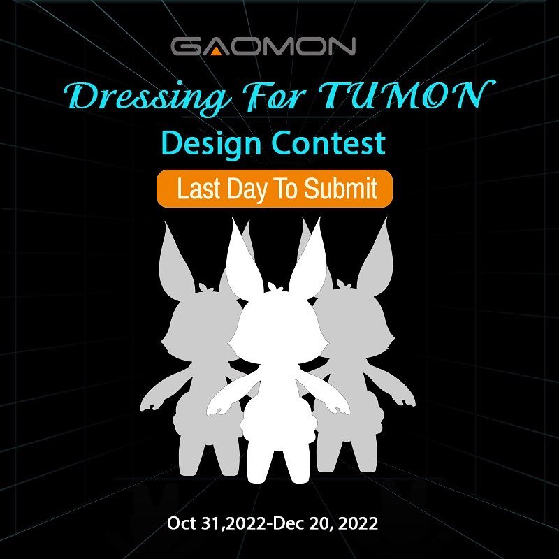 Gaomonpentablet's tweet photo. 🔔Last day! Don't forget to submit your #artwork! 
📌Check out "Dressing for TUMON" Design Contest detail: https://t.co/mAzGBA1Ra4

⭐ Come and Show your creativity!!!
🎅 #gaomon #discount：32% OFF https://t.co/BHkoeIQp6n

#gaomontumon #gaomonpainting #gaomonlogo #gaomoncontest https://t.co/zaIY3oFehT
