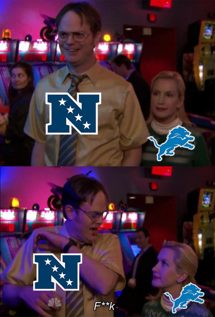 OlivierAmiel's tweet photo. Oh wait ! 

#OnePride  @Lions @Lions_France @NFLFrance #NothingStopsDetroit https://t.co/dWNnZbk6jw