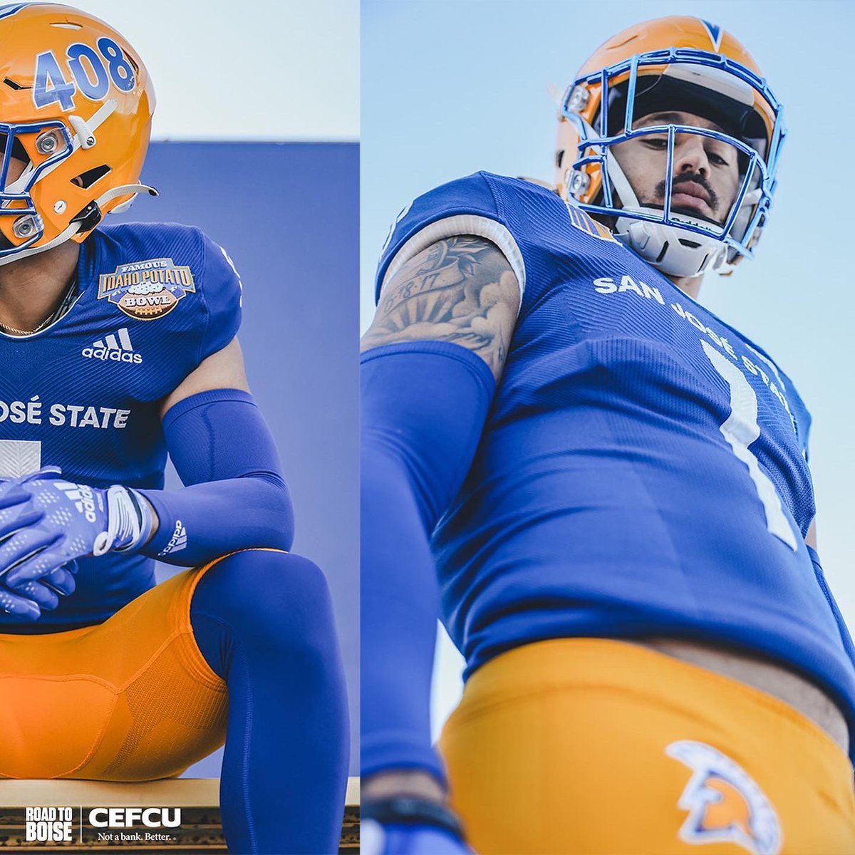 Potato Bowl Ready.  #RoadToBoise | @CEFCU #ClimbTheMountain |  #AllSpartans