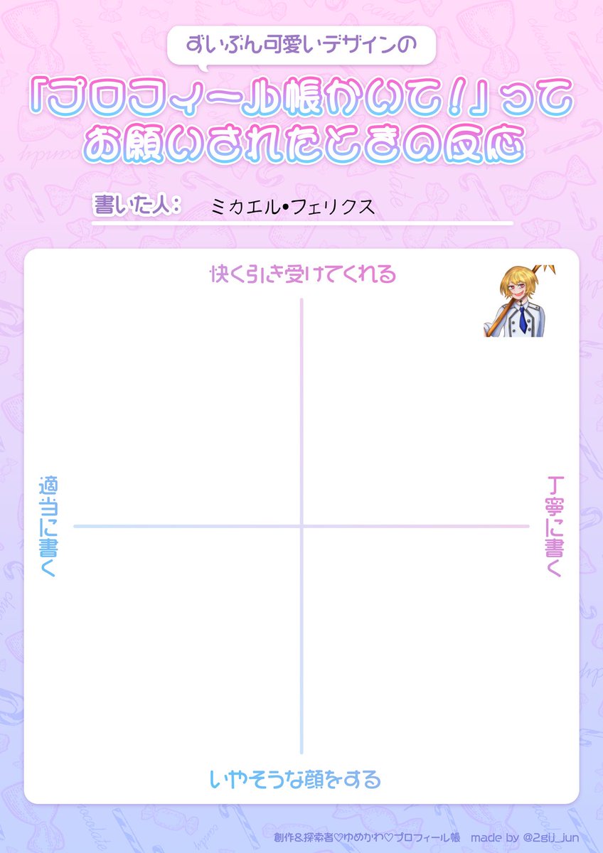 探索者プロフ帳