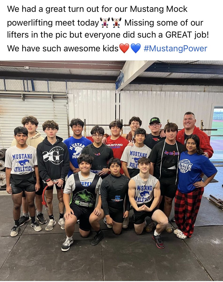 💪💪💪#mustangstrong #MustangMindset