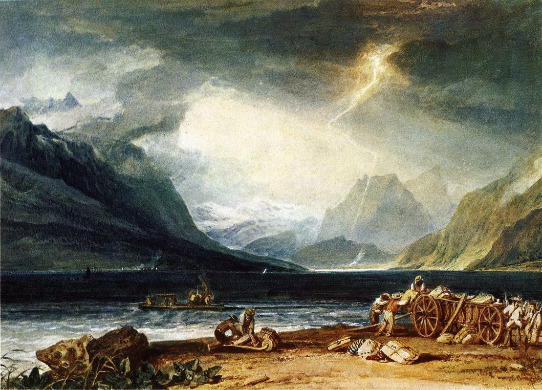 artistturner's tweet photo. The Lake of Thun, Switzerland, 1806 #englishart #jmwturner https://t.co/Nm7cU6b5Vf https://t.co/Rqn7dFL4eG