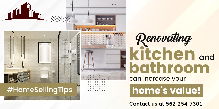 CREServices's tweet photo. Consider redoing the bathroom or kitchen - two spots that get the most attention of potential homebuyers. 🏠 Give us a call today to learn more home-selling tips! 📱
 #HomeForSale #RealEstate #RealEstateAgent #FresnoRealtor #HomeSelling https://t.co/0SUalyF925