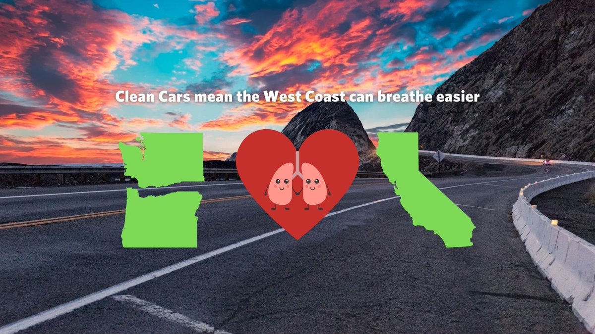 WOW! On the same day, WA &amp; OR adopt ACCII to create a Clean Cars Coast with #ElectricVehicles. Thank you <a href="/OregonDEQ/">OregonDEQ</a> <a href="/EcologyWA/">WA Department of Ecology</a> !