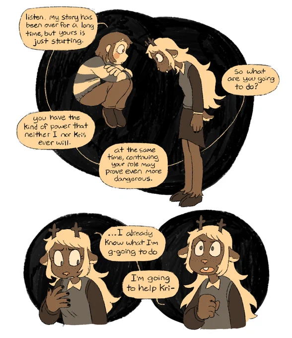 some clarity, from one angel to another 