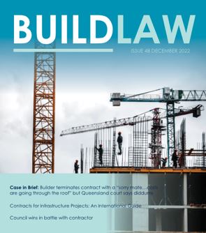 BDT_NZ's tweet photo. BuildLaw issue 48 is out now! Click below to get access for free!

https://t.co/5dEaatEphB

#Blogs #Publication #Building #Dispute #BuildLaw #Construction #Legal #BuildingIndustry #DisputeResolution #BDT https://t.co/g4AXqqOIjz