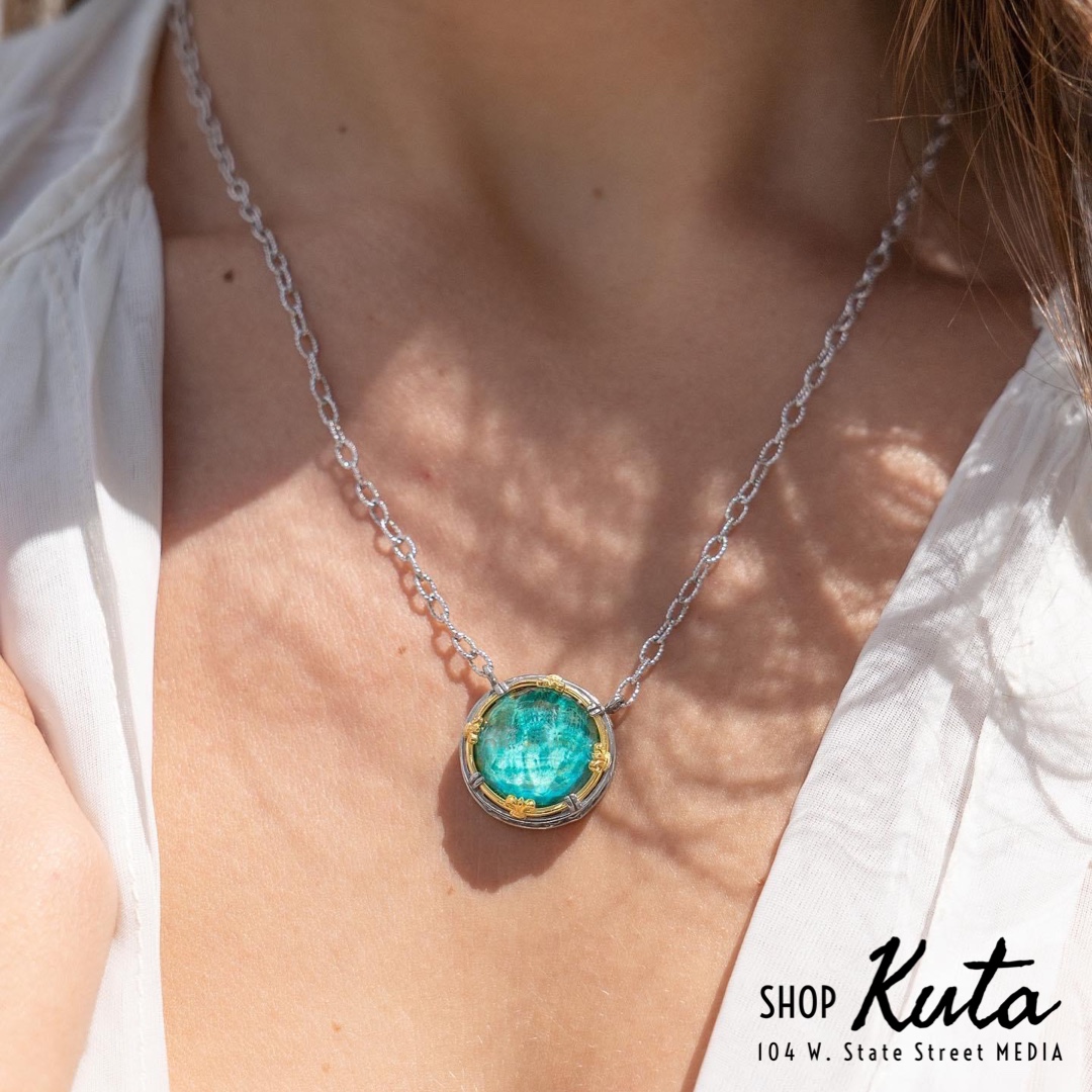 KutaMediaPA's tweet photo. Hand crafted in New York with sterling silver and chrysocolla #madeintheUSA #shopkuta #shopsmall #shoplocal https://t.co/ZgGGbkWhkz